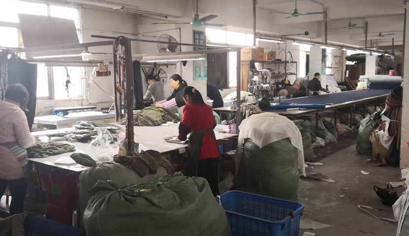 Guangzhou Beianji Clothing Co., Ltd. উত্পাদক উত্পাদন লাইন